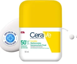 CeraVe Mattierendes Sonnenschutz Fluid LSF 50+ - für ölige Haut 50 ml