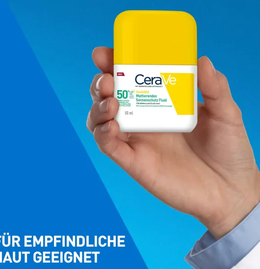 CeraVe Mattierendes Sonnenschutz Fluid LSF 50+ - für ölige Haut 50 ml