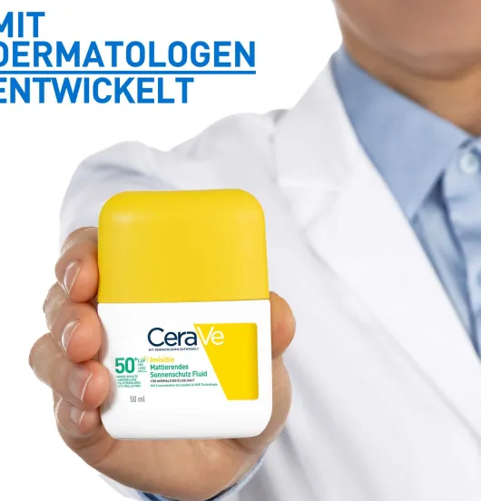 CeraVe Mattierendes Sonnenschutz Fluid LSF 50+ - für ölige Haut 50 ml