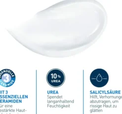 CeraVe SA Urea Glättende Feuchtigkeitscreme 2 x 177 ml
