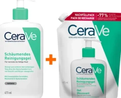 CeraVe Schäumendes Reinigungsgel 473 ml + CeraVe Schäumendes Reinigungsgel 473 ml Refill