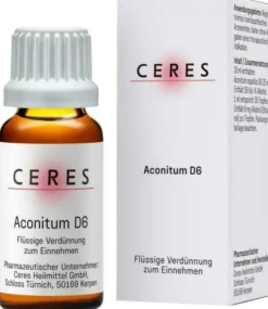 Ceres Aconitum D 6 Dilution 20 ml
