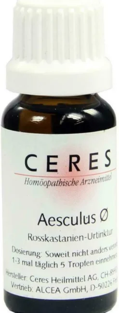 Ceres Aesculus Urtinktur 20 ml Tropfen