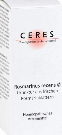 Ceres Rosmarinus Recens Urtinktur 20 ml