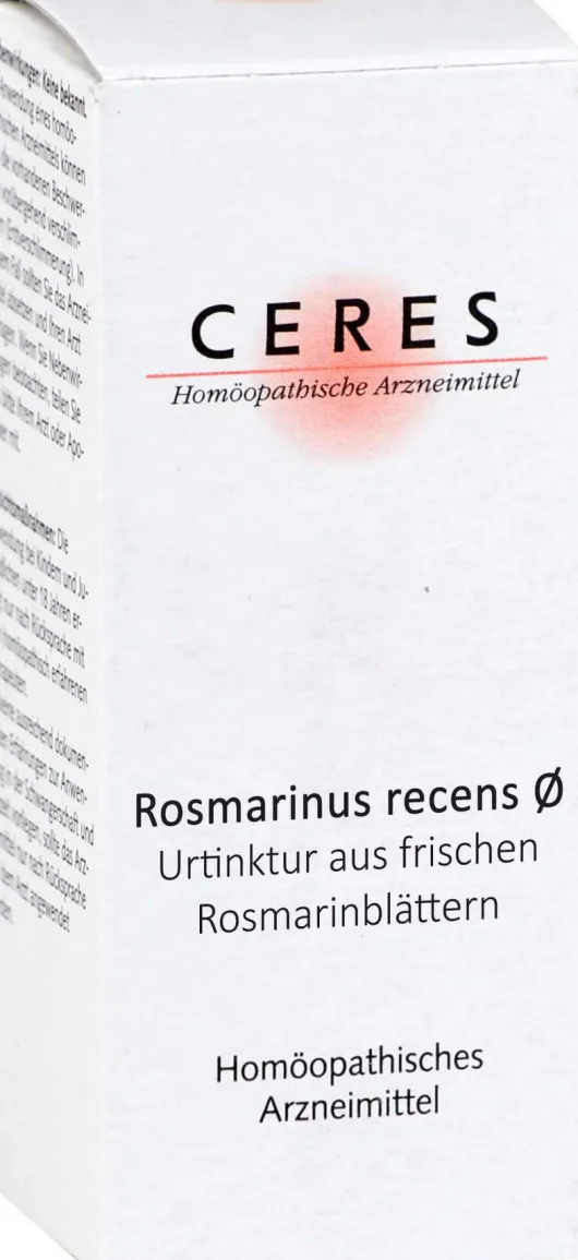 Ceres Rosmarinus Recens Urtinktur 20 ml