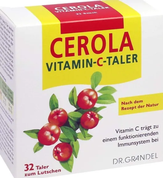 Cerola Vitamin C 32 Taler Grandel