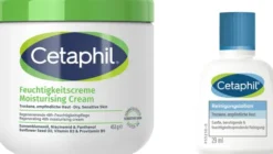 Cetaphil Feuchtigkeitscreme 453 g + gratis Reinigungslotion 29 ml