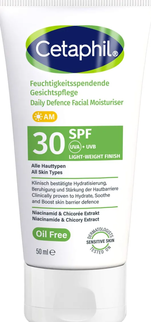 Cetaphil Feuchtigkeitsspendende Gesichtspflege LSF30 50 ml