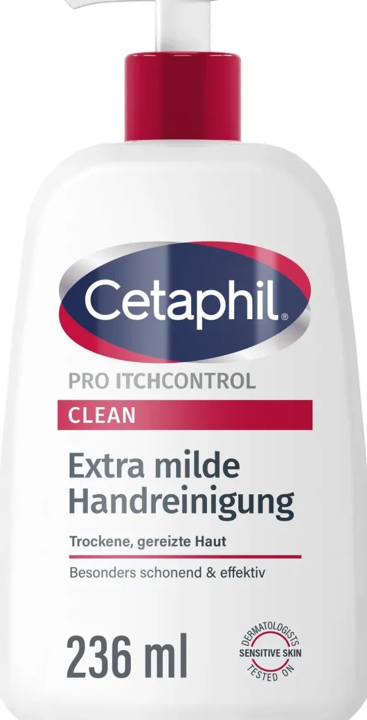 Cetaphil Pro Itch Control Clean Extra Milde Handreinigung 236 ml