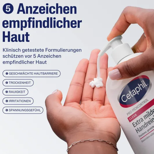 Cetaphil Pro Itch Control Clean Extra Milde Handreinigung 236 ml