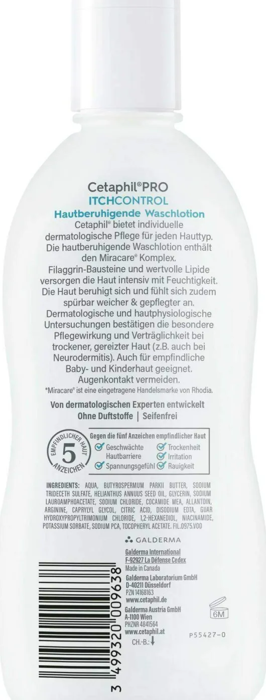 Cetaphil Pro Itch Control Waschlotion 295 ml