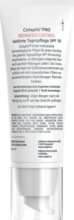 Cetaphil RednessControl getönte Tagespflege SPF 30 50 ml Creme