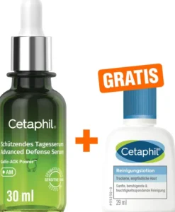 Cetaphil schützendes Tagesserum 30 ml + gratis Cetaphil Reinigungslotion 29 ml