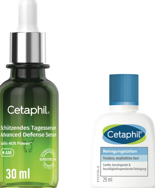 Cetaphil schützendes Tagesserum 30 ml + gratis Cetaphil Reinigungslotion 29 ml