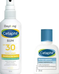 Cetaphil Sun SPF 30 Gel Spray 150 ml + gratis Cetaphil Reinigungslotion 29 ml