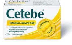 Cetebe Vitamin C Retardkapseln 500 mg 30 Stück