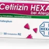 Cetirizin Hexal 50 Filmtabletten
