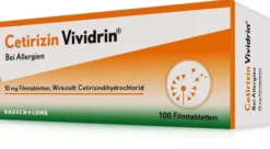 Cetirizin Vividrin 10 mg 100 Filmtabletten