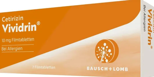 Cetirizin Vividrin 10 mg 7 Filmtabletten