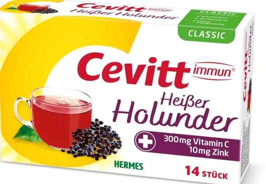 Cevitt Immun Heißer Holunder 14 Beutel