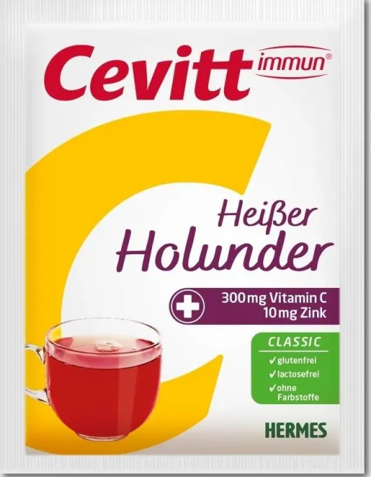 Cevitt Immun Heißer Holunder 14 Beutel