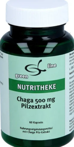 Chaga 500 mg Pilz Extrakt Kapseln 60 Stück