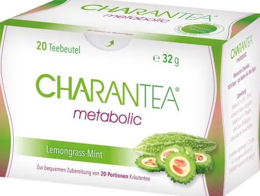 Charantea Metabolic Lemongrass-Mint 20 Filterbeutel