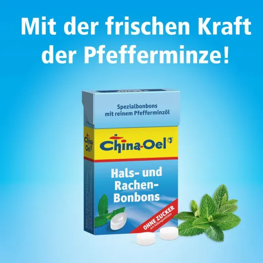China Öl Hals- und Rachenbonbons Ohne Zucker 40 G