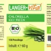 Chlorella Bio 100 % 400 mg 150 Presslinge