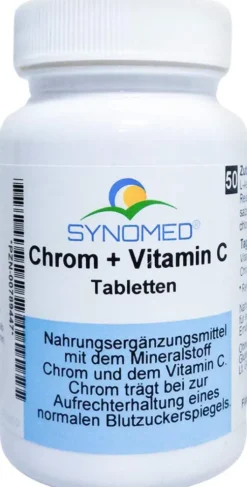 Chrom + Vitamin C Tabletten