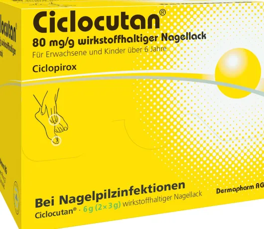 Ciclocutan 80 mg Pro G Wirkstoffhaltiger Nagellack 6 G