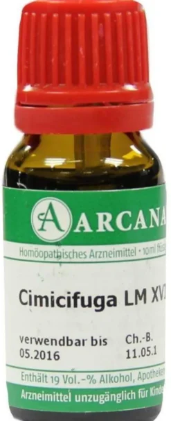 Cimicifuga Arcana Lm 18 Dilution 10 G