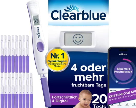 Clearblue Ovulationstest Fortschrittlich & Digital - 20 Tests