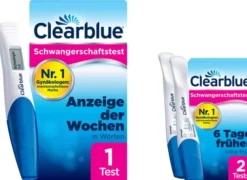 Clearblue Schwangerschaftstest digital mit Wochenbestimmung 1 St + Clearblue Schwangerschaftstest frühe Erkennung 2 St