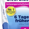 Clearblue Schwangerschaftstest frühe Erkennung 1 Test