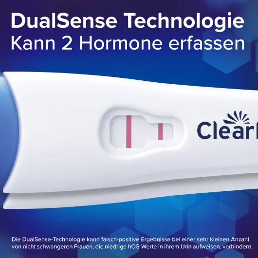 Clearblue Schwangerschaftstest 6 Tage vorher 2 Hormone 2 Stück