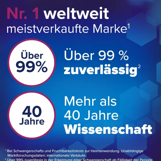Clearblue Schwangerschaftstest 6 Tage vorher 2 Hormone 2 Stück