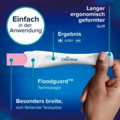 Clearblue Schwangerschaftstest schnelle Erkennung 3 Tests