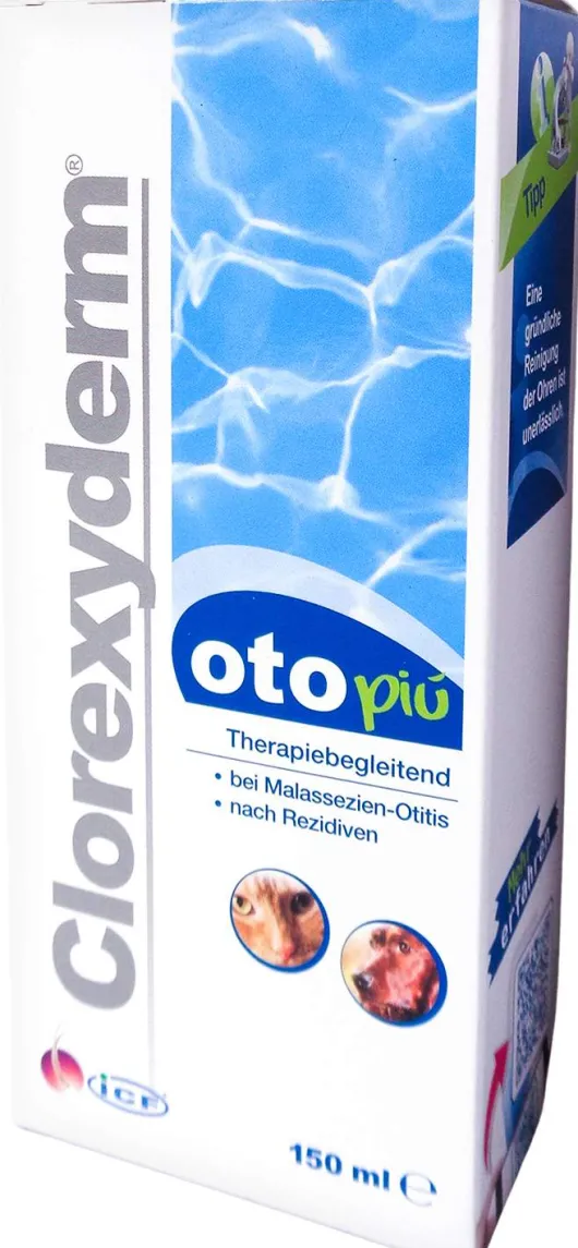 Clorexyderm Oto Piu Ohrreiniger Flüssig Für Hunde und Katzen...