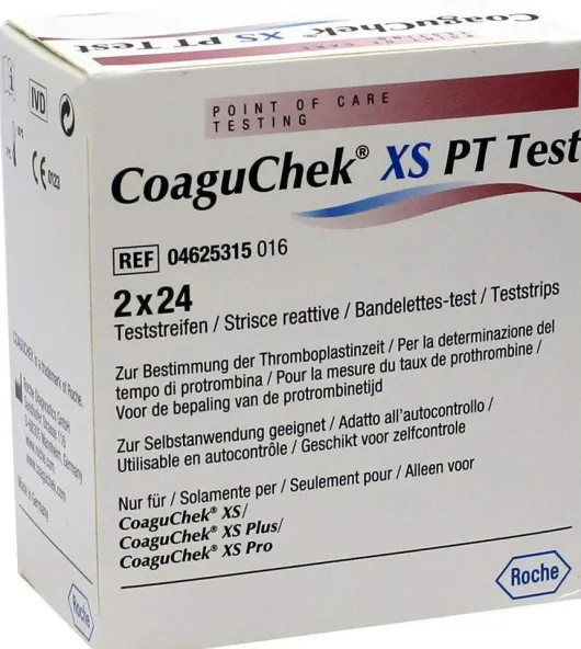Coaguchek Xs Pt 2 X 24 Tests