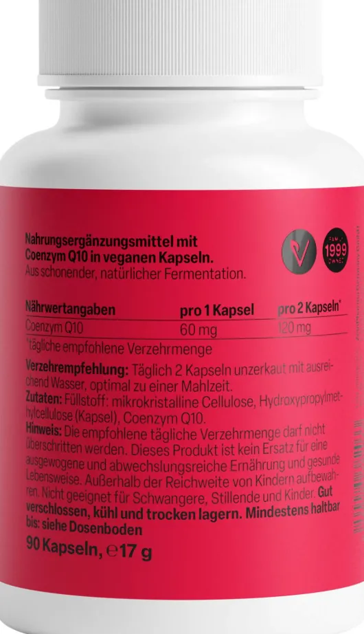 Coenzym Q10 60 mg 90 Kapseln