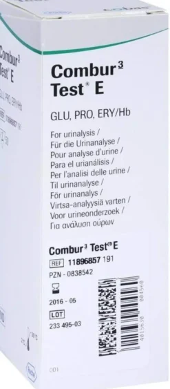 Combur 3 Test E Teststreifen