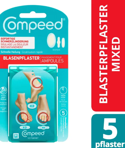 Compeed Blasenpflaster Mixpack 5 Pflaster