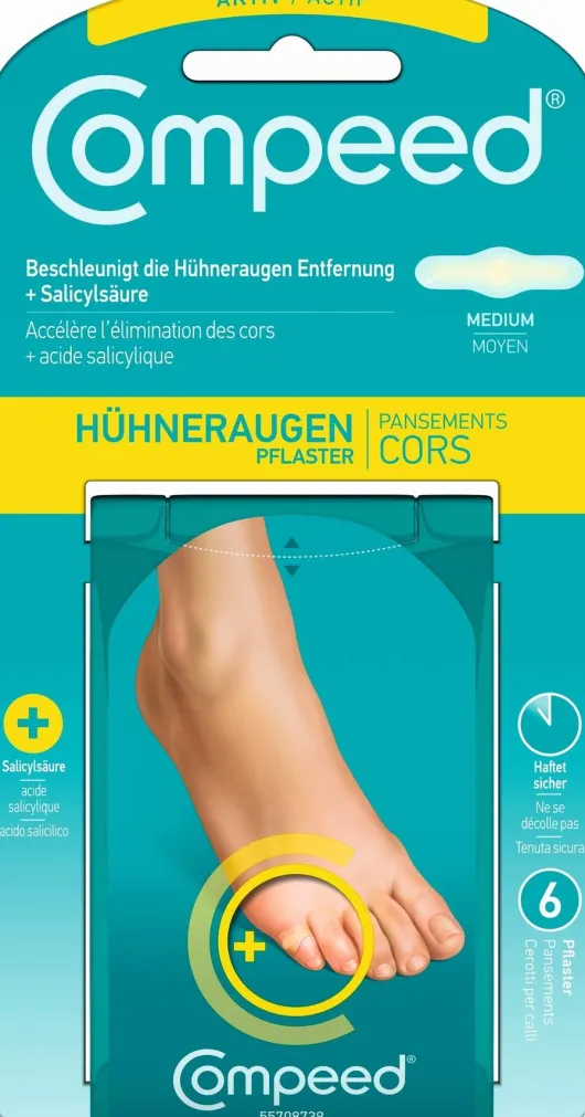 Compeed Hühneraugen Pflaster Plus 6 Stück
