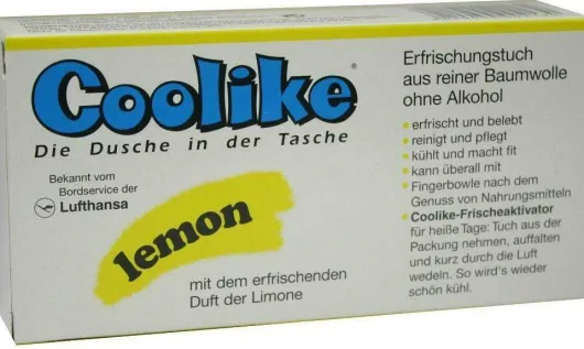 Coolike Erfrischungstuch Lemon 5 Tücher