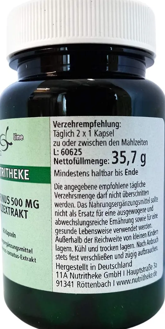Coprinus 500 mg Pilz Extrakt Kapseln 60 Stück