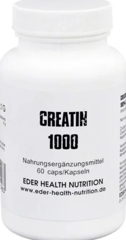 Creatin 1000 Pulver 60 Kapseln