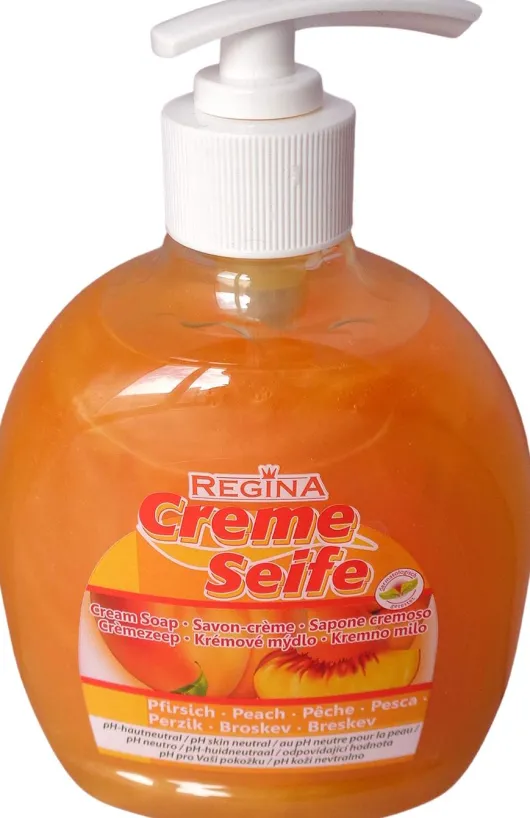 Creme Seife Pfirsich im Spender Regina 500ml