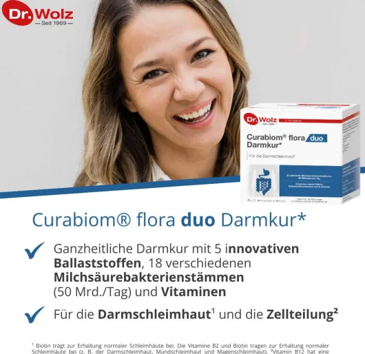 Curabiom Flora Duo Kombipackung 20 Beutel+40 Kapse