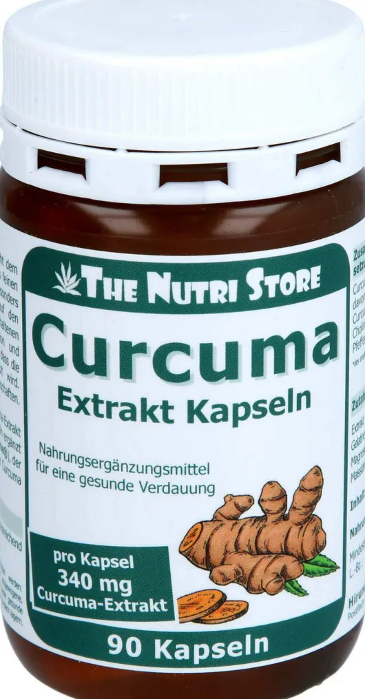 Curcuma 340 mg Extrakt Kapseln